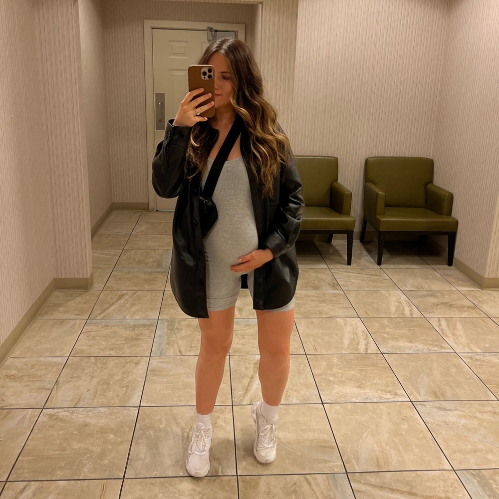 Ribbed cotton romper/jumpsuit